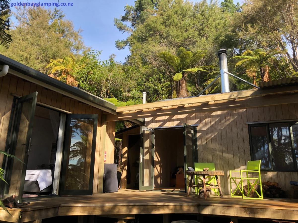 Golden Bay Glamping Hotel Takaka Bagian luar foto