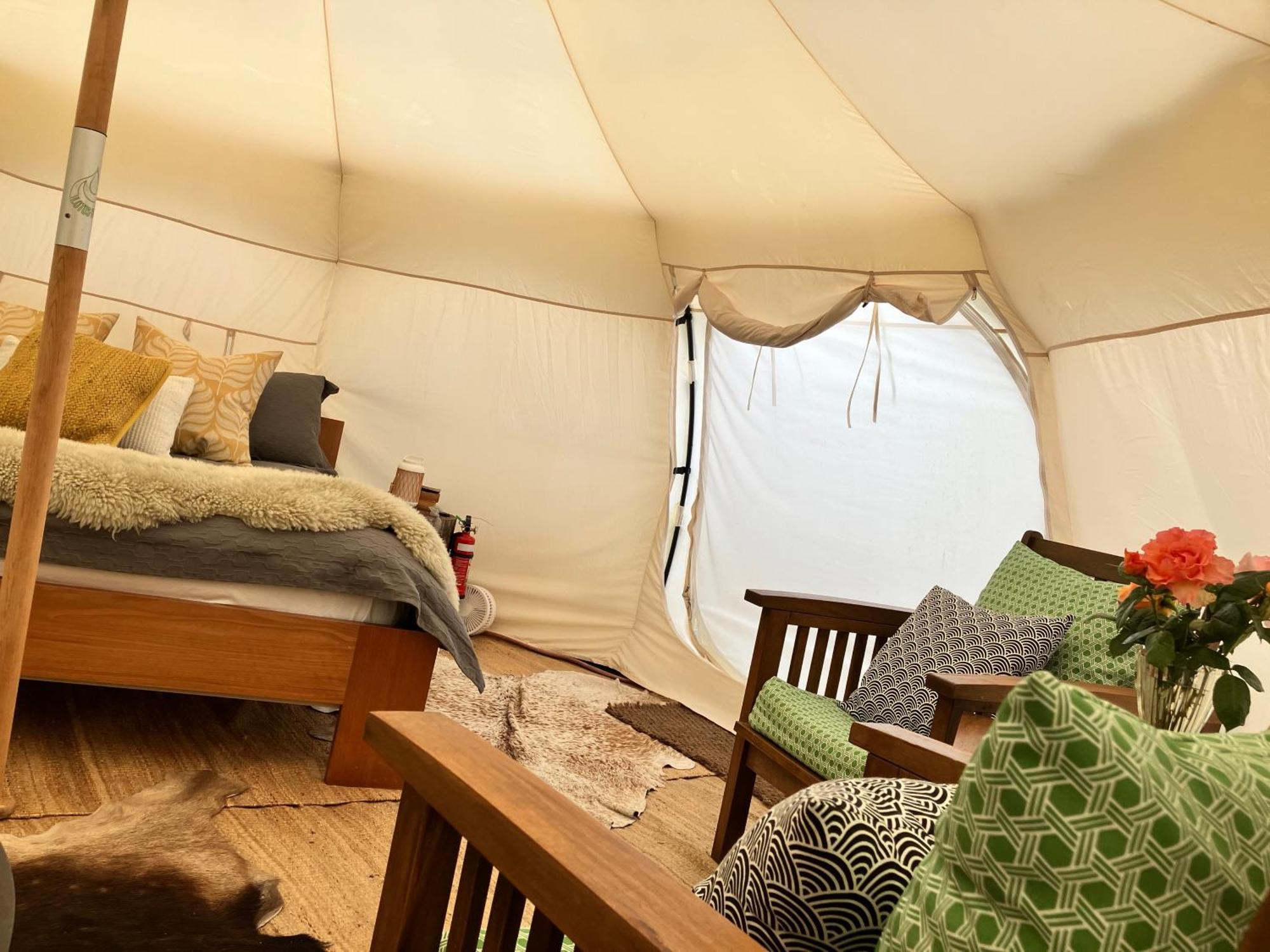 Golden Bay Glamping Hotel Takaka Bagian luar foto