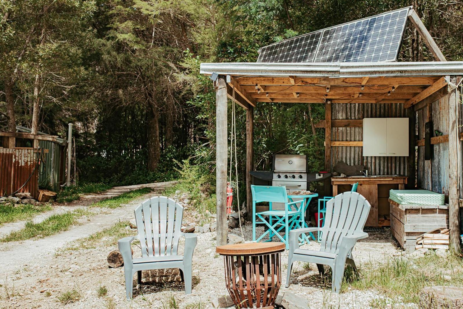 Golden Bay Glamping Hotel Takaka Bagian luar foto